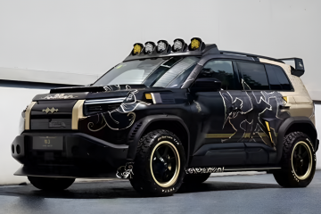 В Китае представлена специальная версия BYD FCB Ti 3 в стиле “Black Myth: Wukong”  Fang Cheng Bao Tai 3