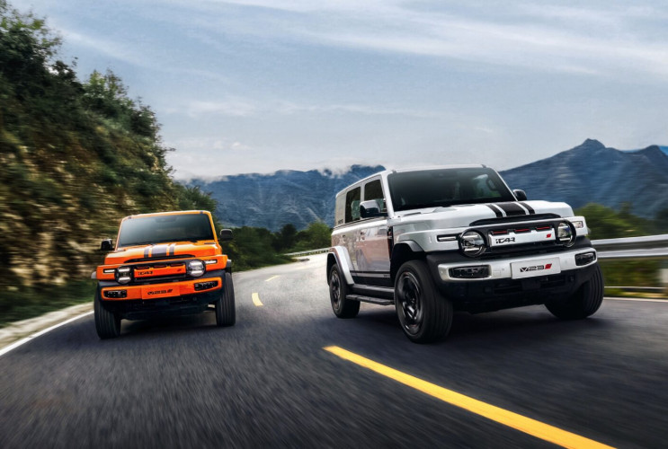 Chery представила электрический кроссовер iCar Super V23  iCAR Super V23