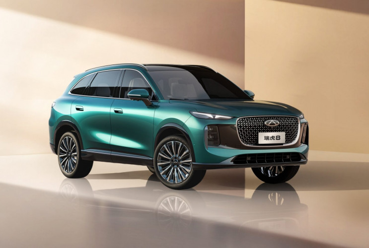 Совершенно новый Chery Tiggo 8 показан на официальных снимках, премьера — в четвертом квартале  Chery Tiggo 8