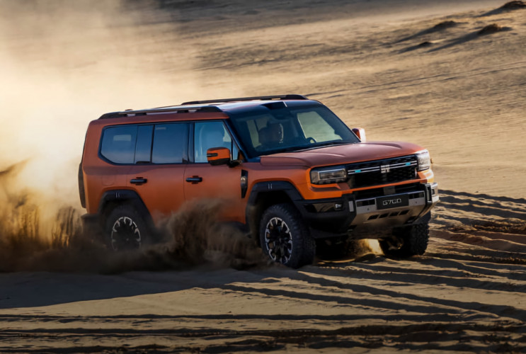 Представлен новый флагман среди гибридных внедорожников марки Jetour Zongheng G700 PHEV  Jetour Zongheng G700