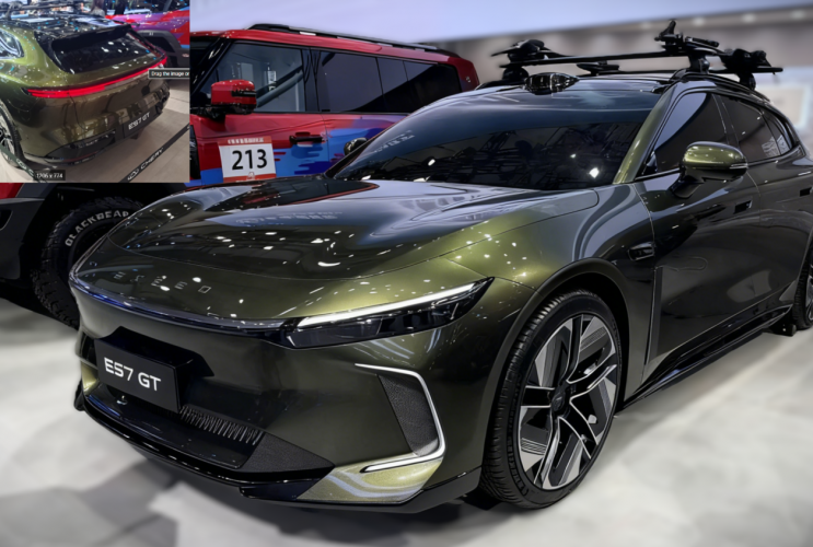 В Китае представлен Chery Exeed Exlantix ES7 GT  Exeed Exlantix ES7 GT