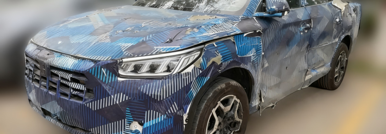 Шпионские фото нового пикапа BYD