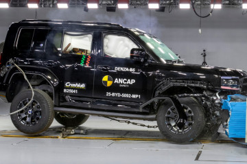 Рамный внедорожный автомобиль BYD Denza B5 покорил ANCAP получив высшую оценку