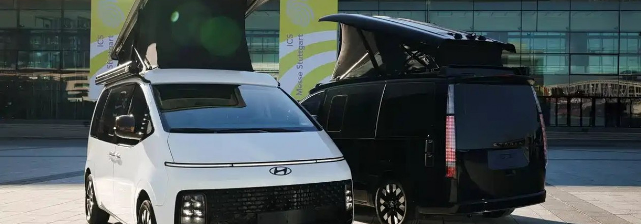 В сети появились официальные изображения концепта современного кемпера Staria: шаг к идеальному дому на колёсах?