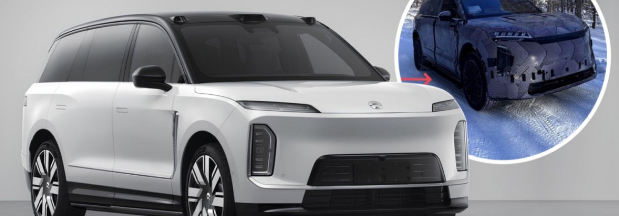 Nio ES9 — будущий флагман марки замечен на экстремальных зимних тестах