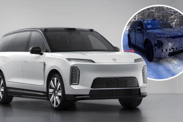 Nio ES9 — будущий флагман марки замечен на экстремальных зимних тестах  NIO ES9